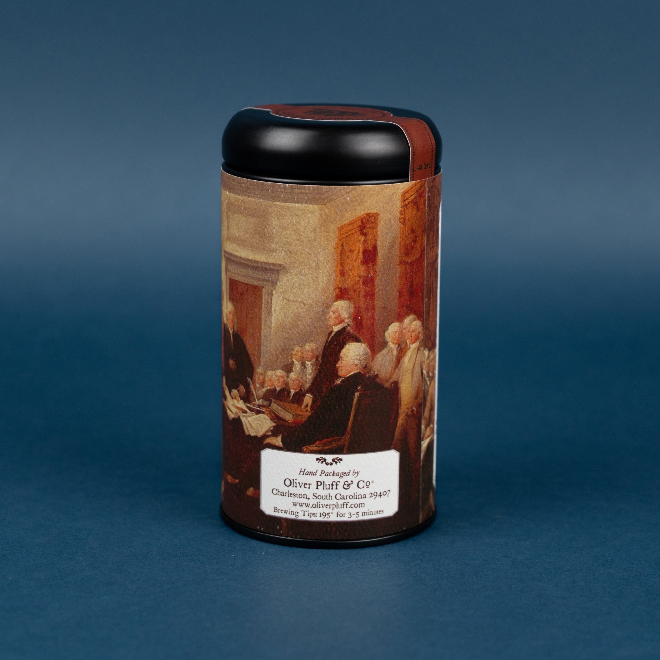 250th Anniversary of the Declaration of Independence Bohea Teabags Commemorative Tea Tin