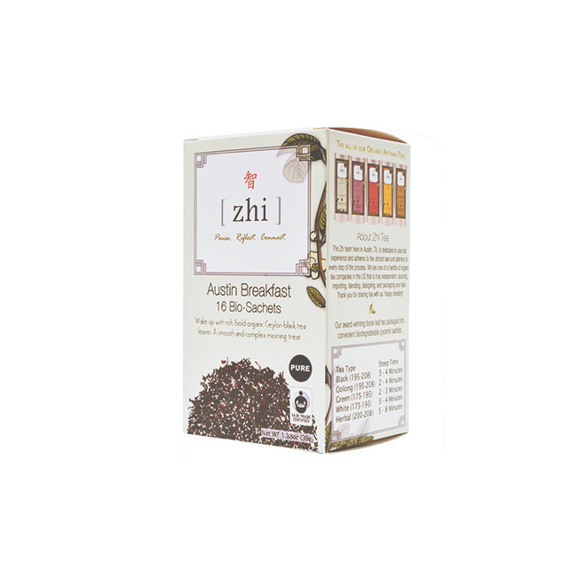 16ct Bio-Sachet Box - Austin Breakfast