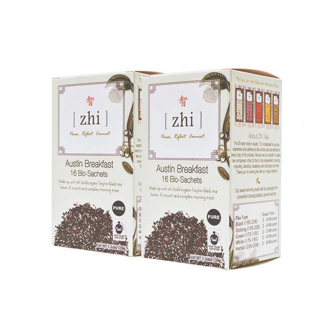 16ct Bio-Sachet Box - Austin Breakfast