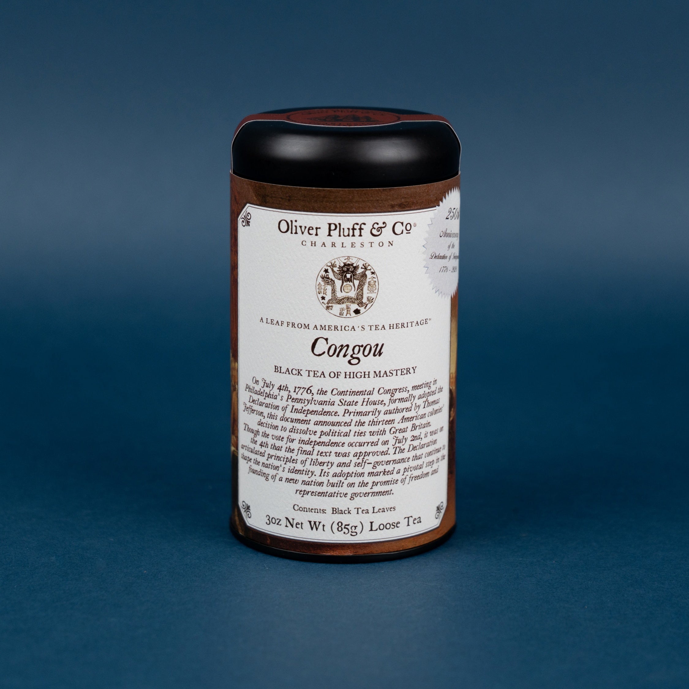 250th Anniversary of the Declaration of Independence Congou Loose Commemorative Tea Tin