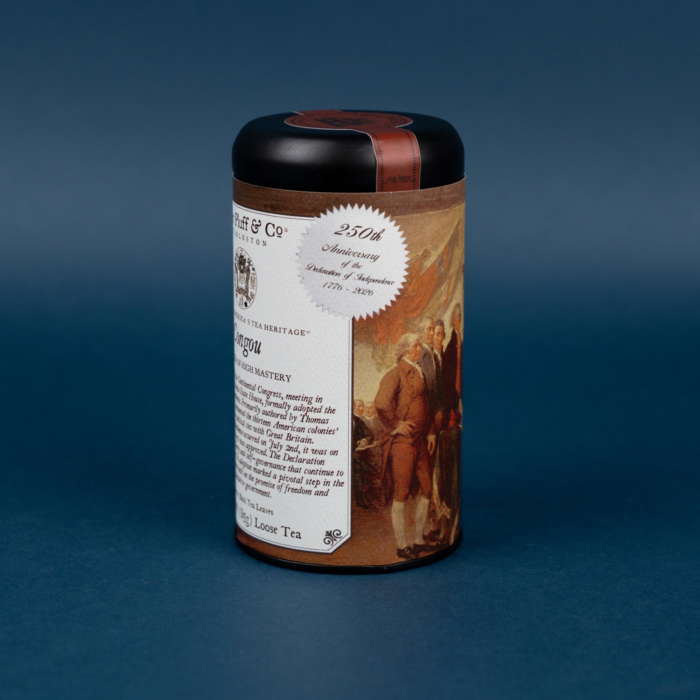 250th Anniversary of the Declaration of Independence Congou Loose Commemorative Tea Tin
